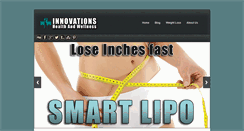 Desktop Screenshot of innovationshealthandwellness.com